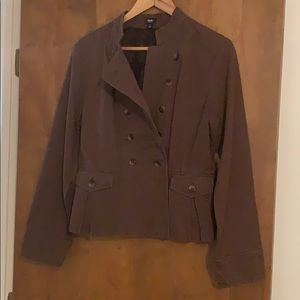NWOT - vintage, olive dbl breasted jacket/blazer